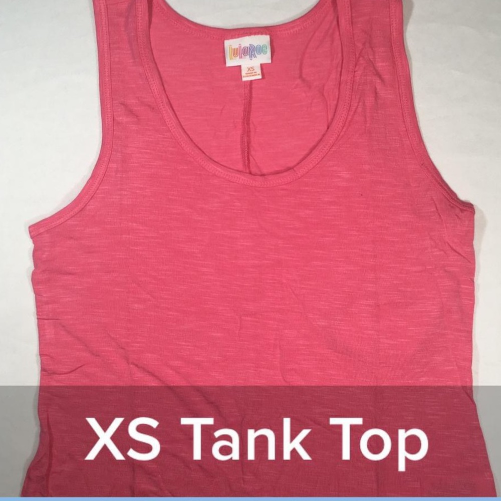 LuLaRoe XS Tank Top - Coral - NWT